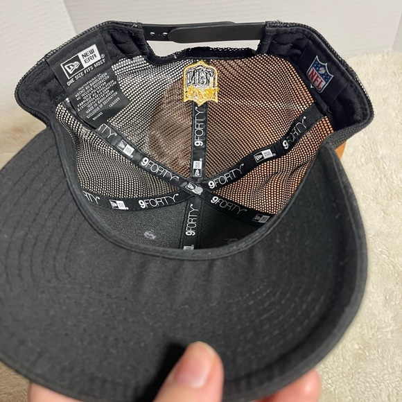 New Era Pittsburgh Steelers Black and Gray Cap - Picture 5 of 7